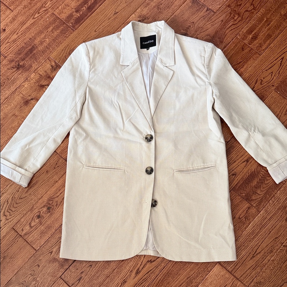 Women's Cream Blazer